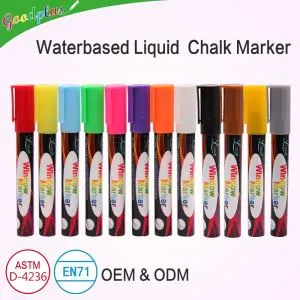 12 สีของเหลวชอล์ก Marker