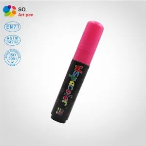 เครื่องหมายสีชมพูชอล์กขนาดใหญ่